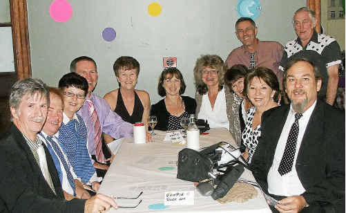 Gympie Rock On Social Group members (from left) Paul Morgan, Tim and Dianne Dann, Ian and Julie Calvert, Julie Jeffery, Rosalie Morgan, Scott Jeffery, Daryl Quirey, Shirley Quirey, Janelle and Graeme Pearce at the Spotted Ball. Gympie Rock On Social Group members (from left) Paul Morgan, Tim and Dianne Dann, Ian and Julie Calvert, Julie Jeffery, Rosalie Morgan, Scott Jeffery, Daryl Quirey, Shirley Quirey, Janelle and Graeme Pearce at the Spotted Ball.